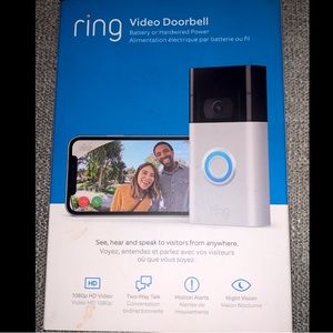 Ring Video Doorbell - Battery or Hardwired Power